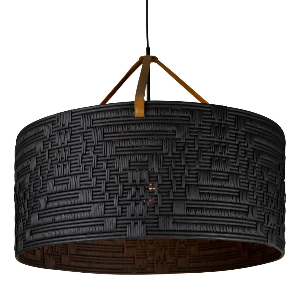 Cestino Pendant in Black