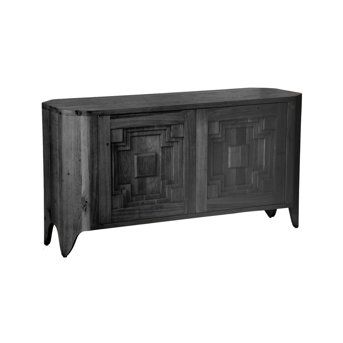 Convergence Credenza in Black
