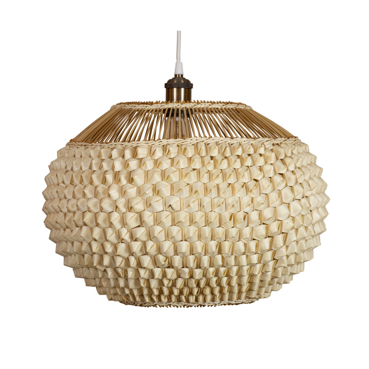 Nopales Round Pendant