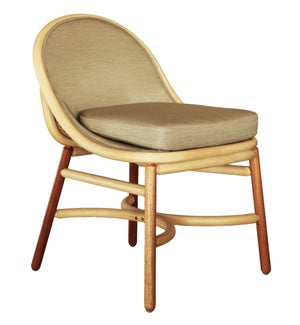 Olema Side Chair in Natural/Grey