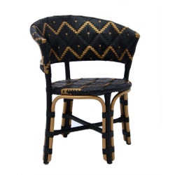 Pinnacles Occasional Chair in Black/Gold