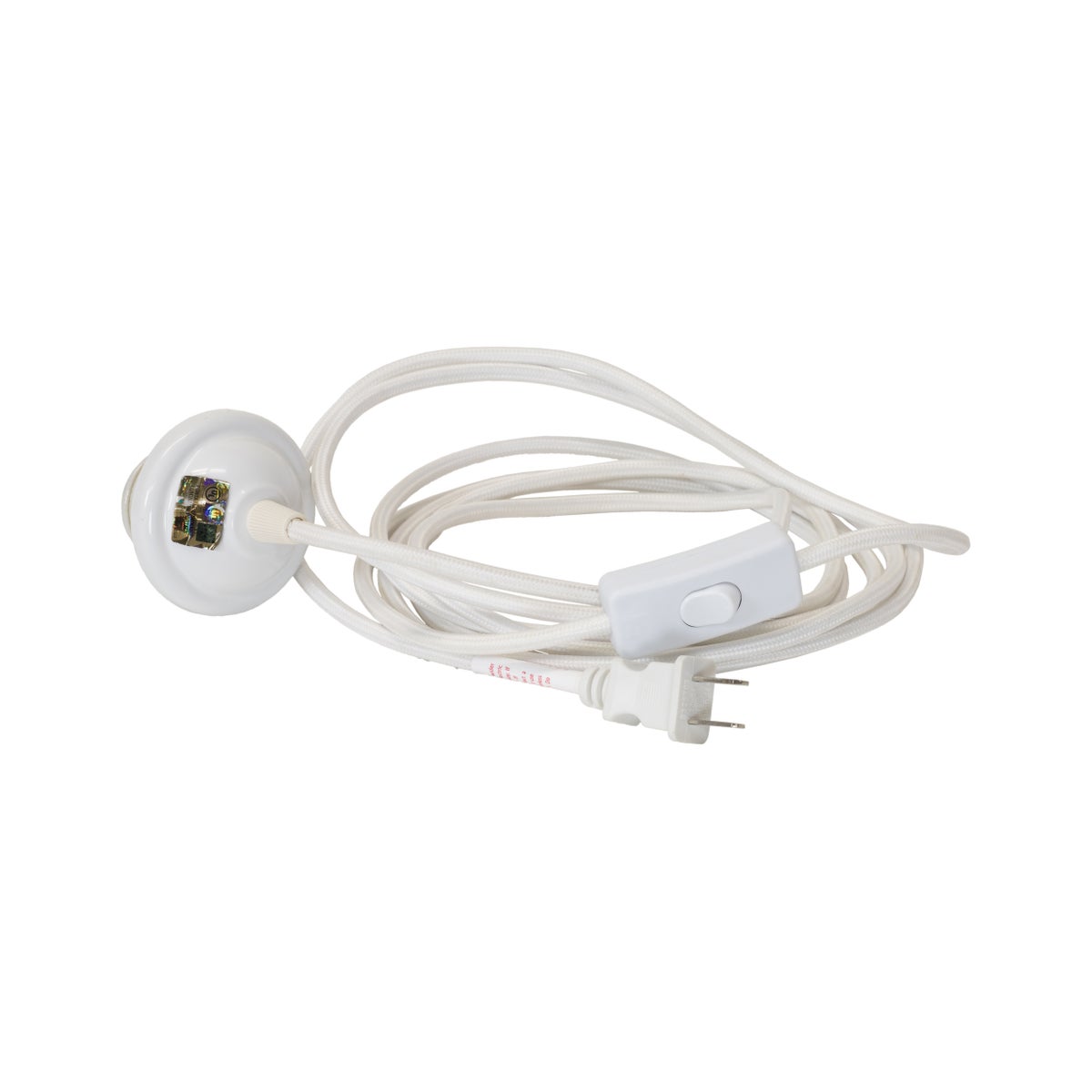 Plug In Pendant Kit in White