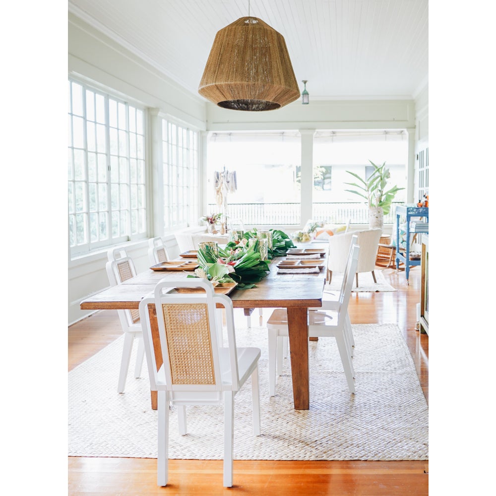 Deco Side Chair in Winter White