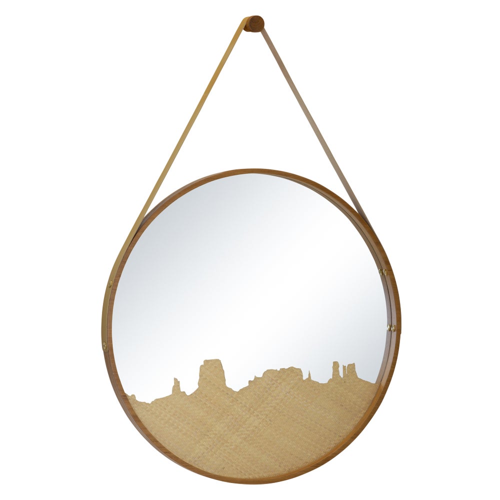 Sonora Medium Mirror in Natural