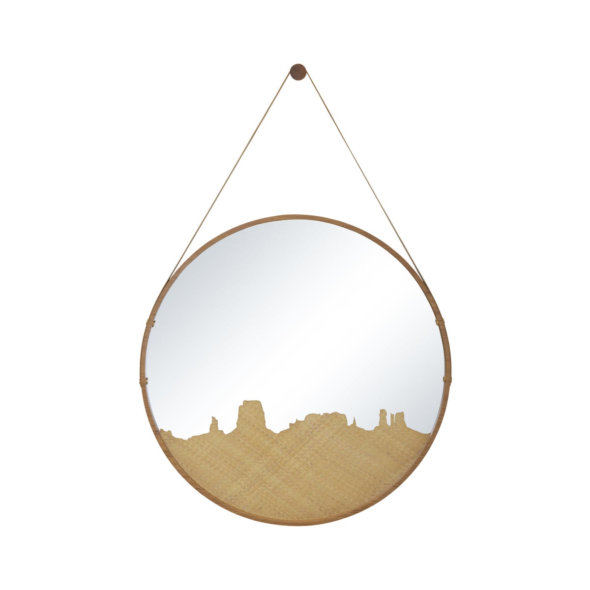 Sonora Medium Mirror in Natural