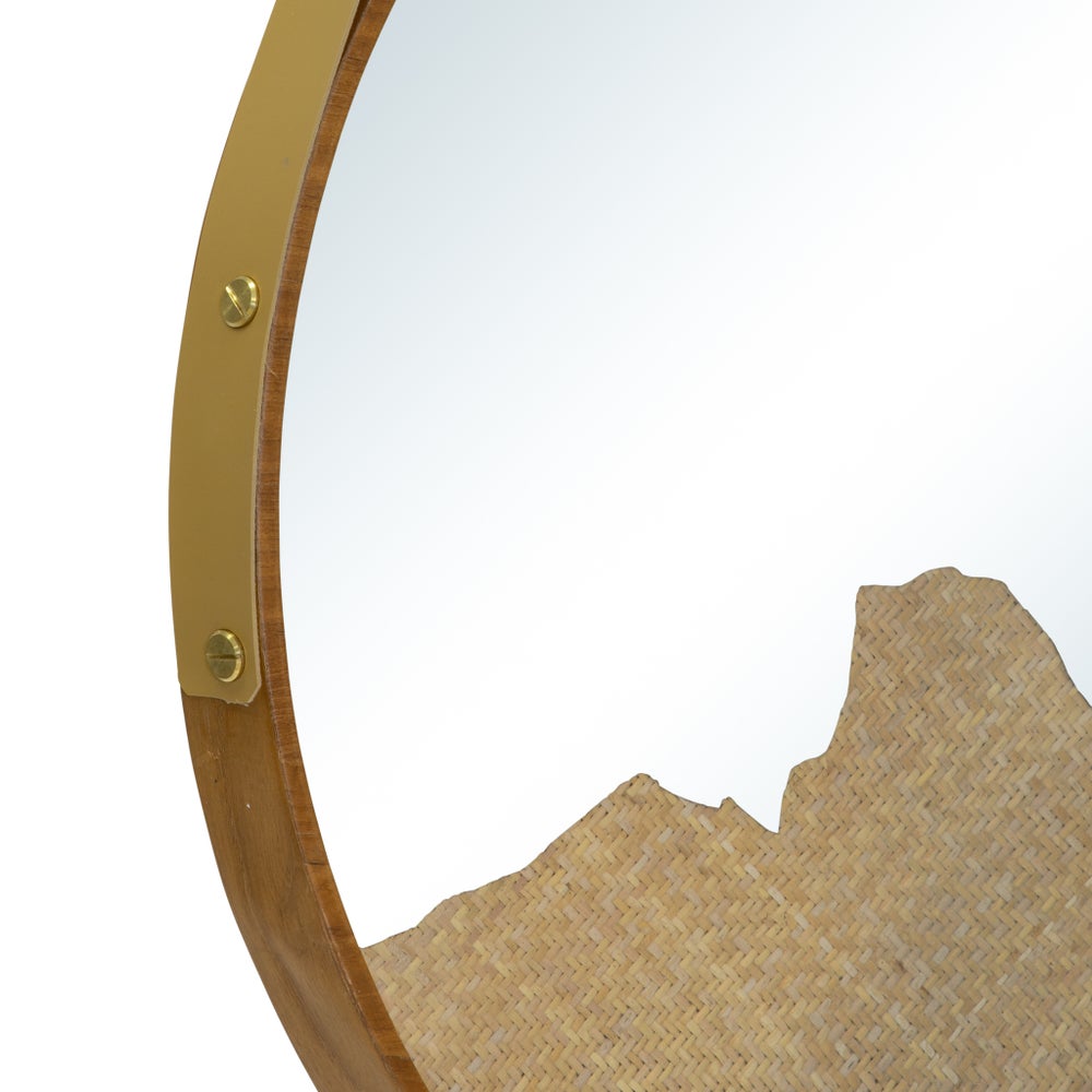 Sonora Small Mirror in Natural