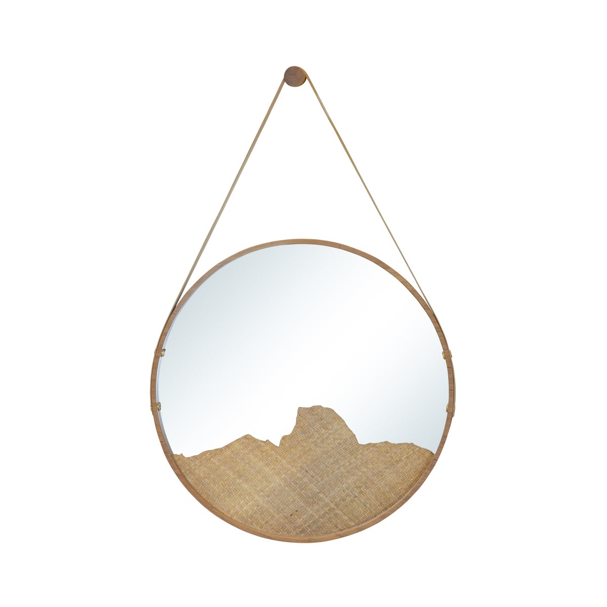 Sonora Small Mirror in Natural