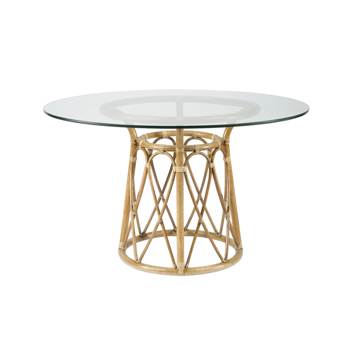 Sona Dining Table Base in Nutmeg