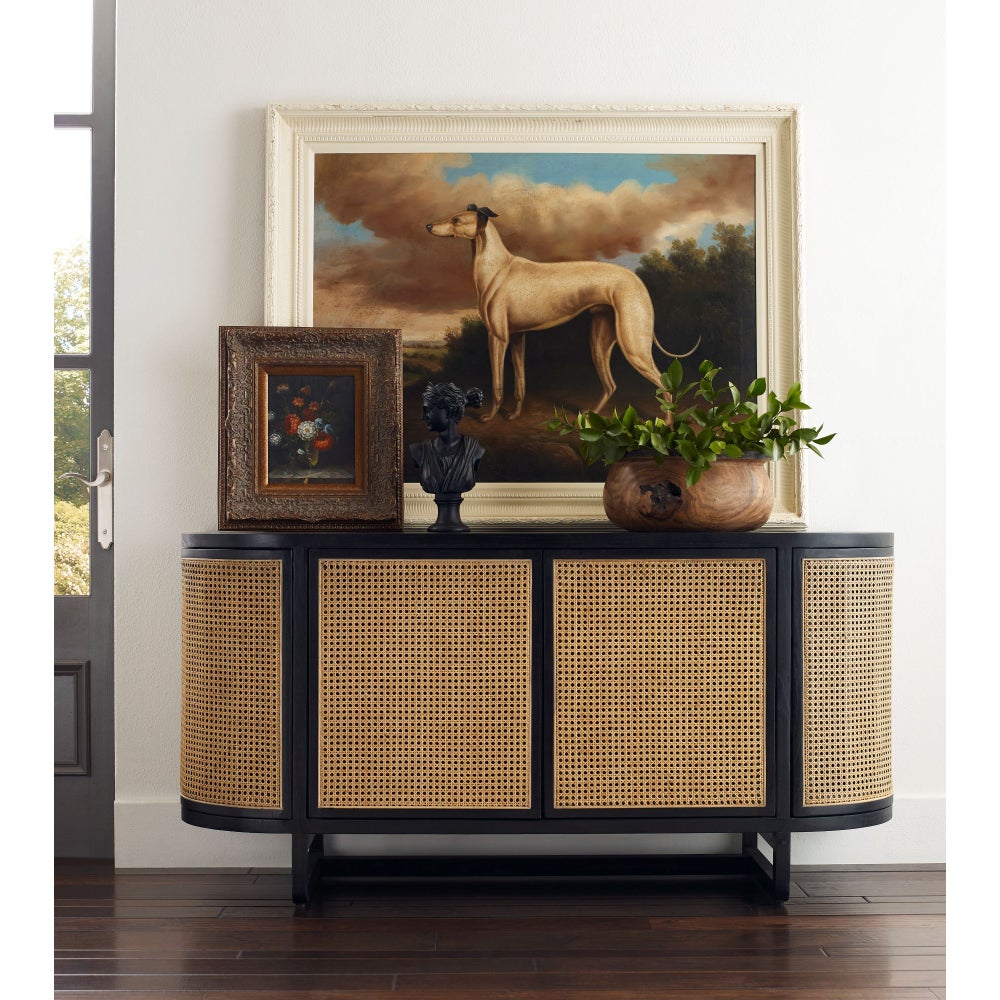 Stockholm Credenza in Black
