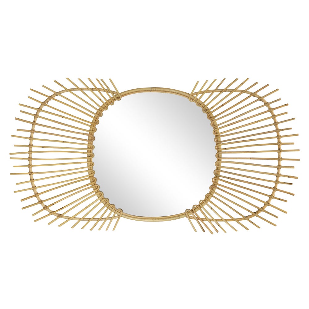 Talia Mirror in Natural