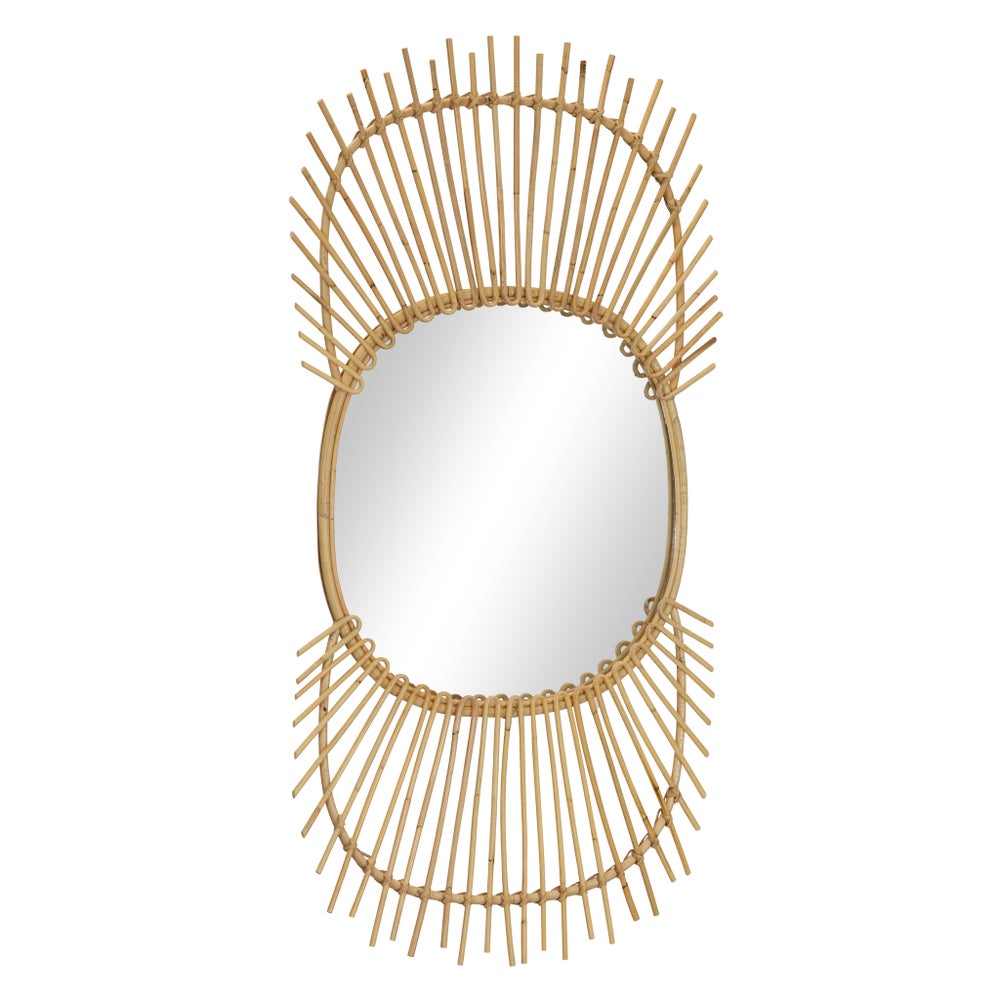 Talia Mirror in Natural