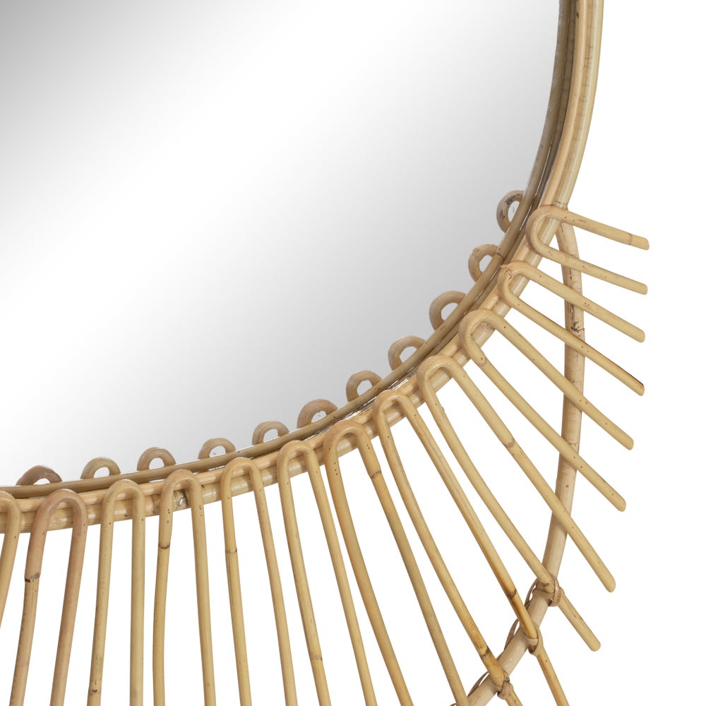 Talia Mirror in Natural
