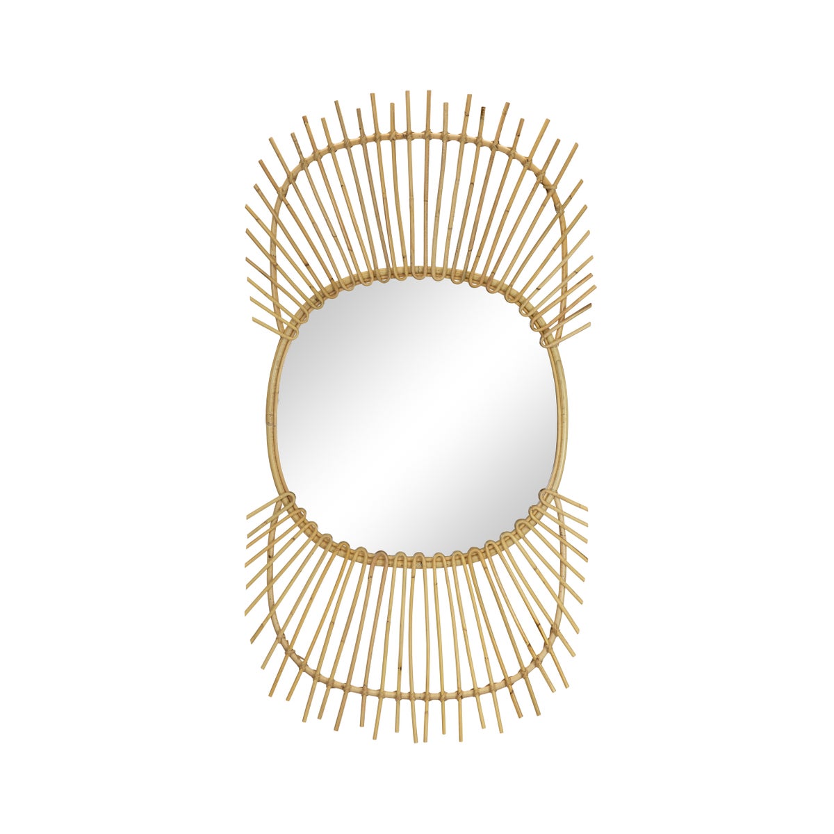 Talia Mirror in Natural