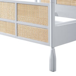 Stockholm Queen Bed in White
