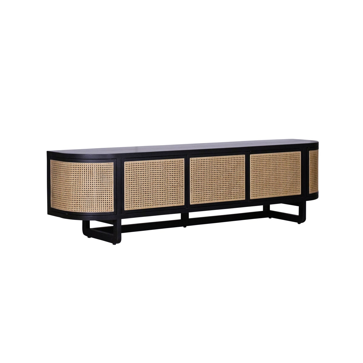 Stockholm Media Console in Black