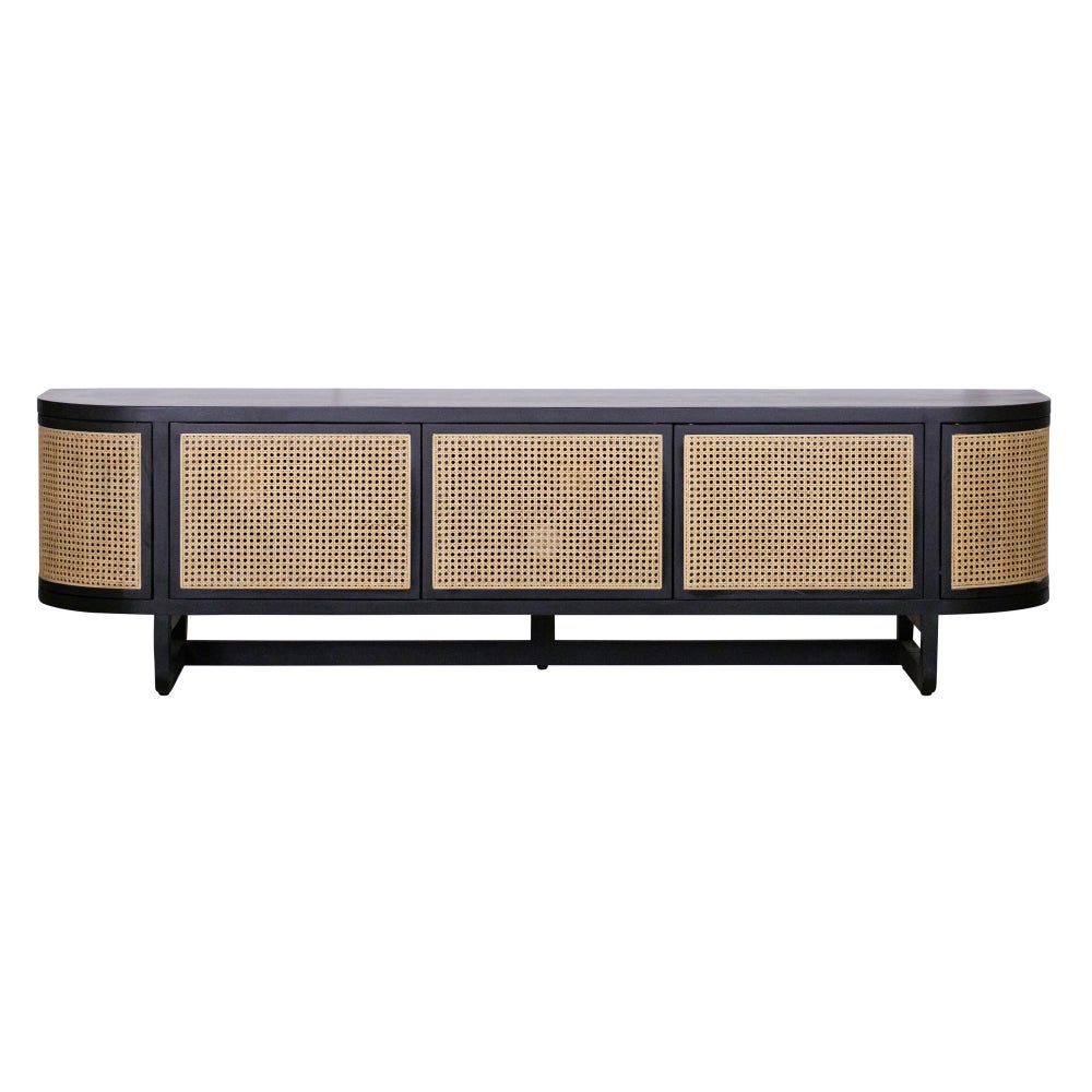 Stockholm Media Console in Black