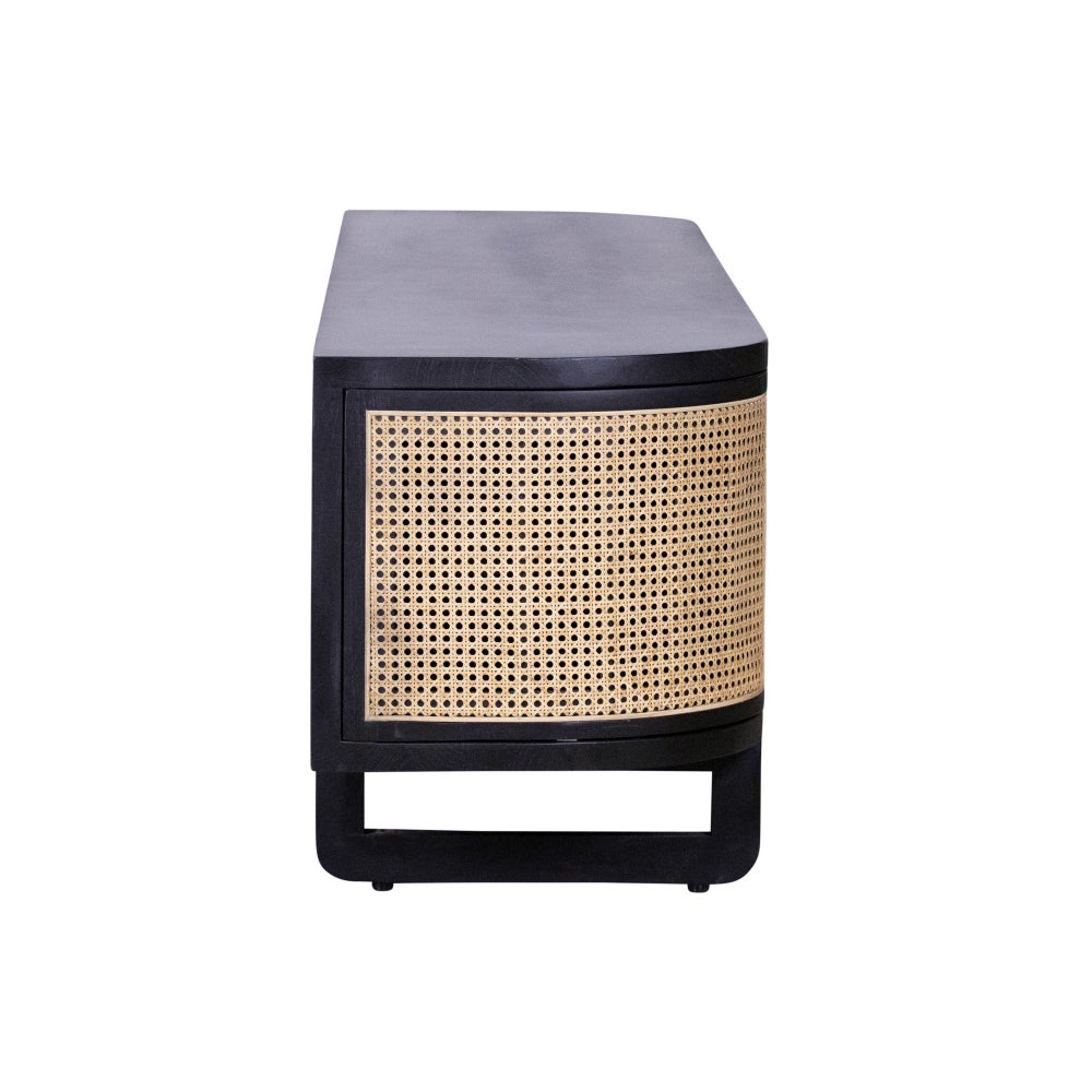 Stockholm Media Console in Black