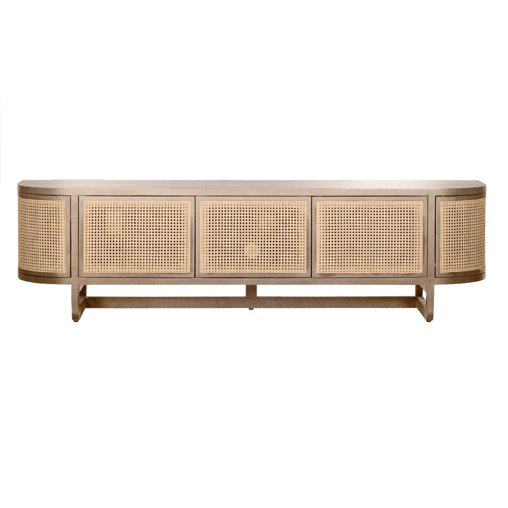 Stockholm Media Console in Porcini