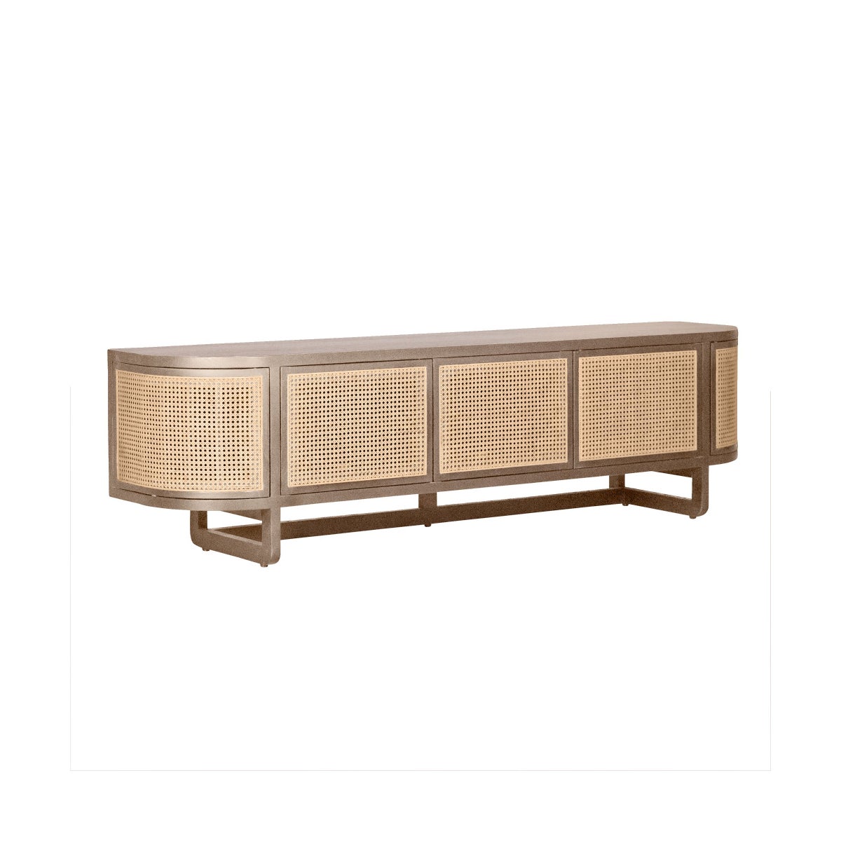 Stockholm Media Console in Porcini
