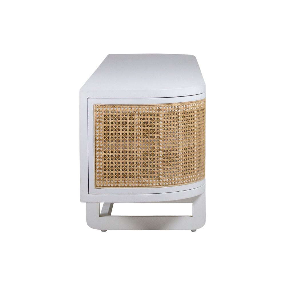 Stockholm Media Console in White