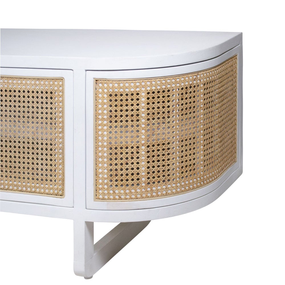 Stockholm Media Console in White