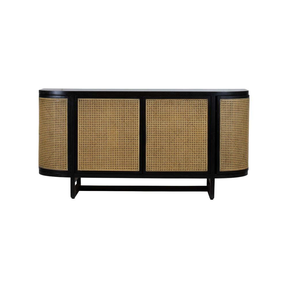Stockholm Credenza in Black