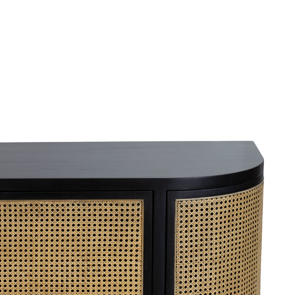 Stockholm Credenza in Black