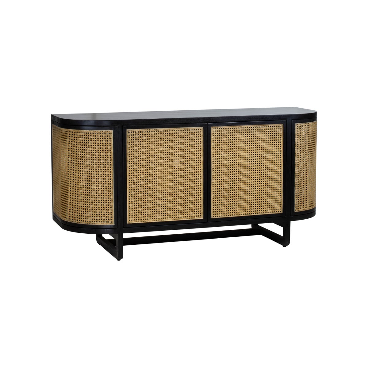 Stockholm Credenza in Black