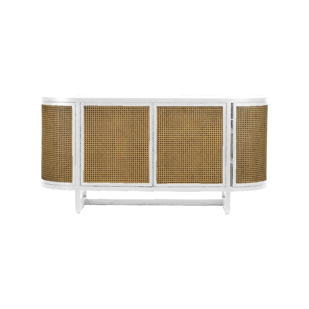 Stockholm Credenza in White
