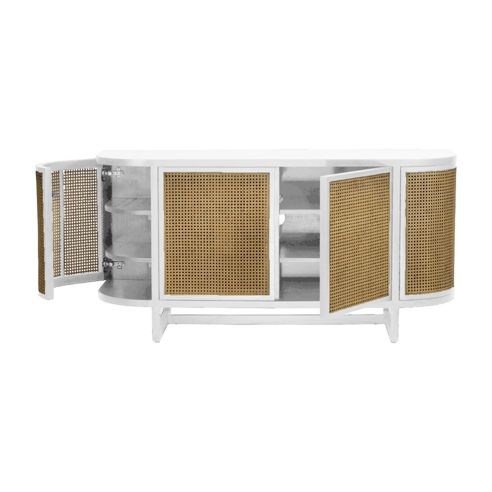 Stockholm Credenza in White