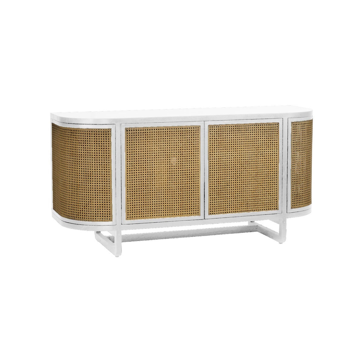 Stockholm Credenza in White