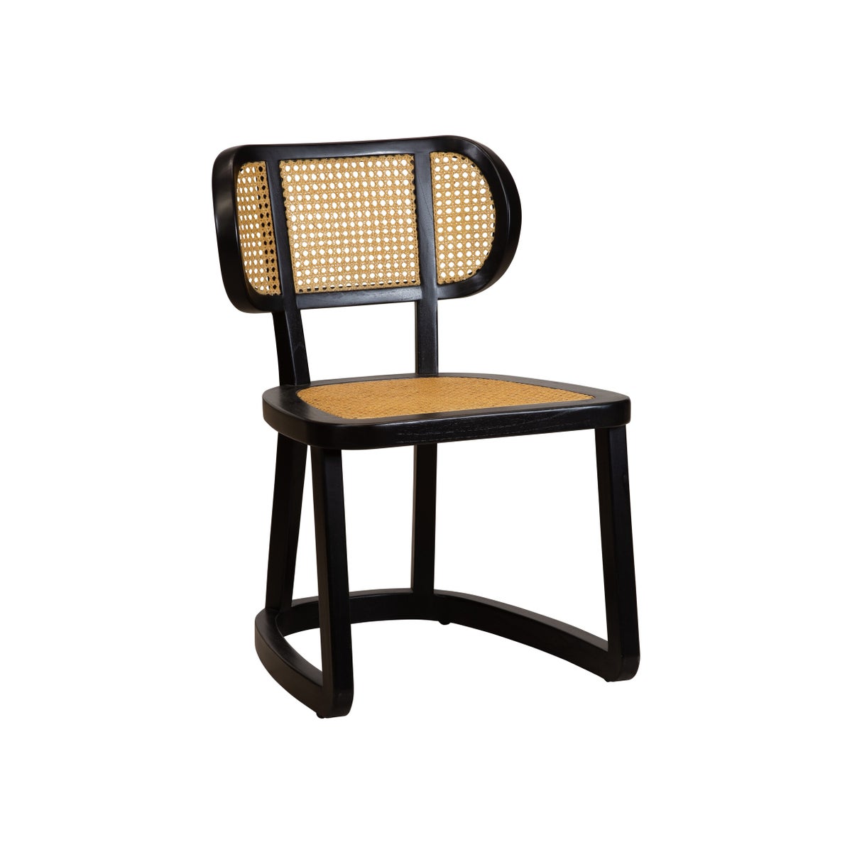 Stockholm Side Chair in Black