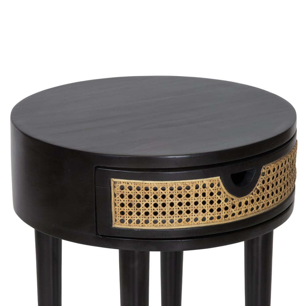 Stockholm Side Table in Black