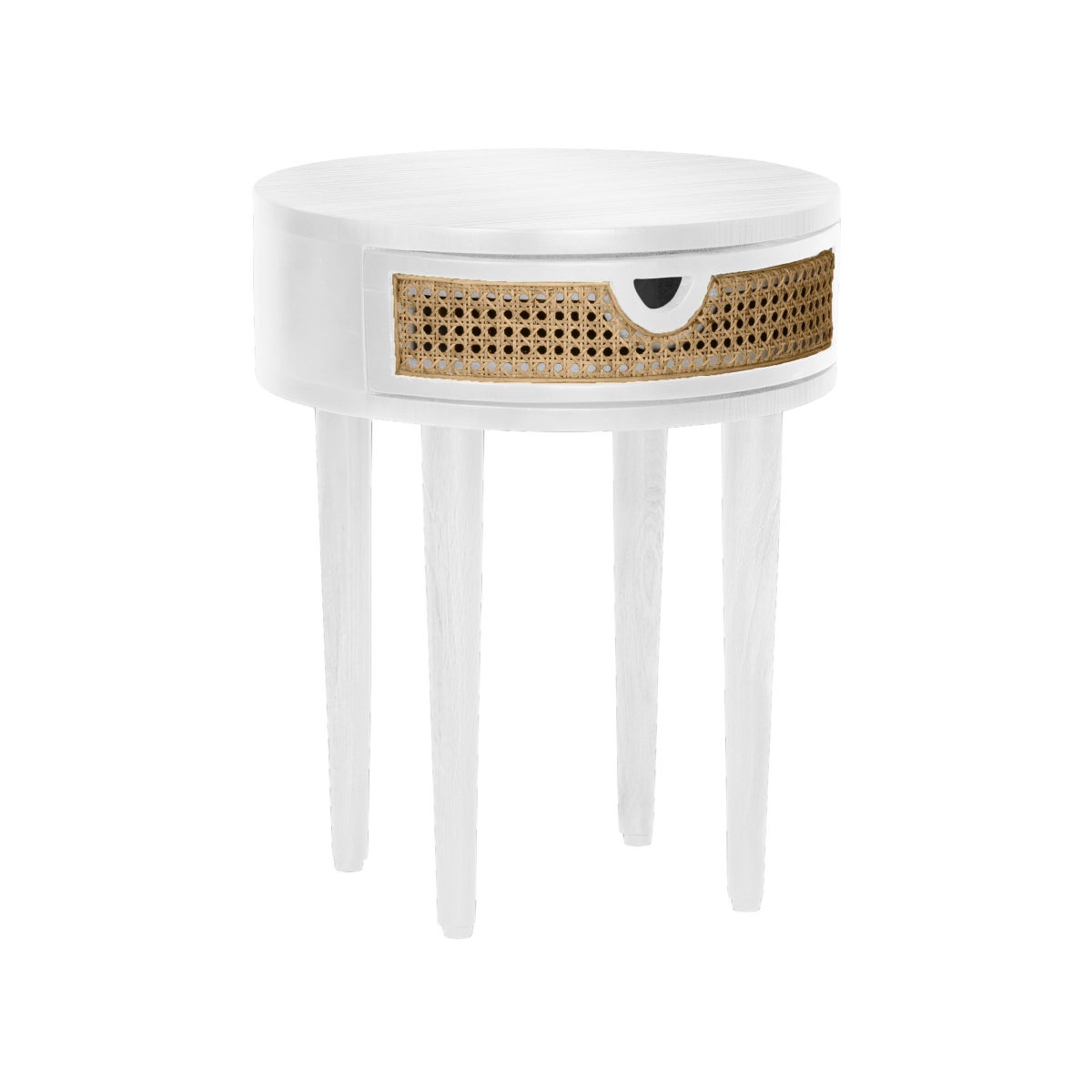 Stockholm Side Table in White