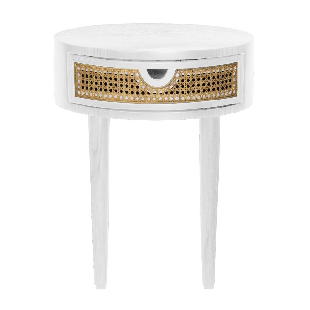 Stockholm Side Table in White