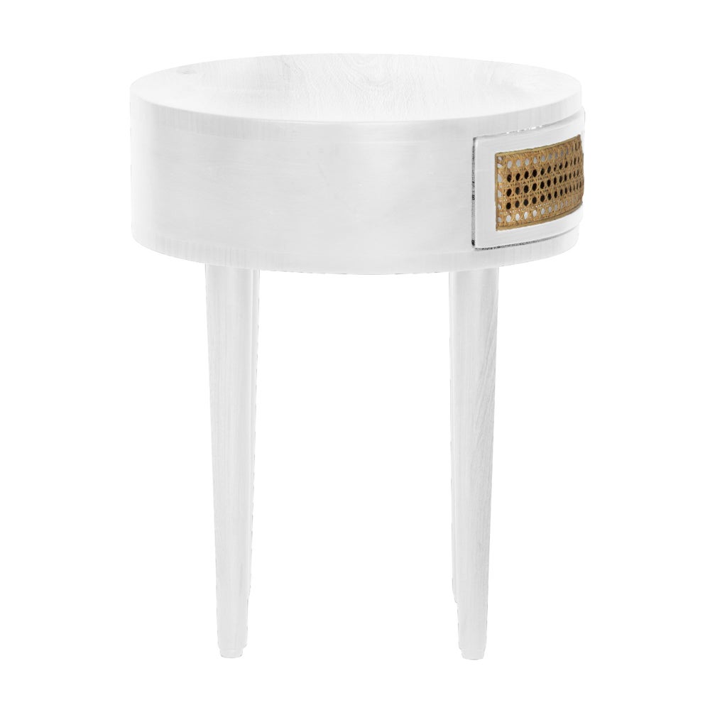 Stockholm Side Table in White