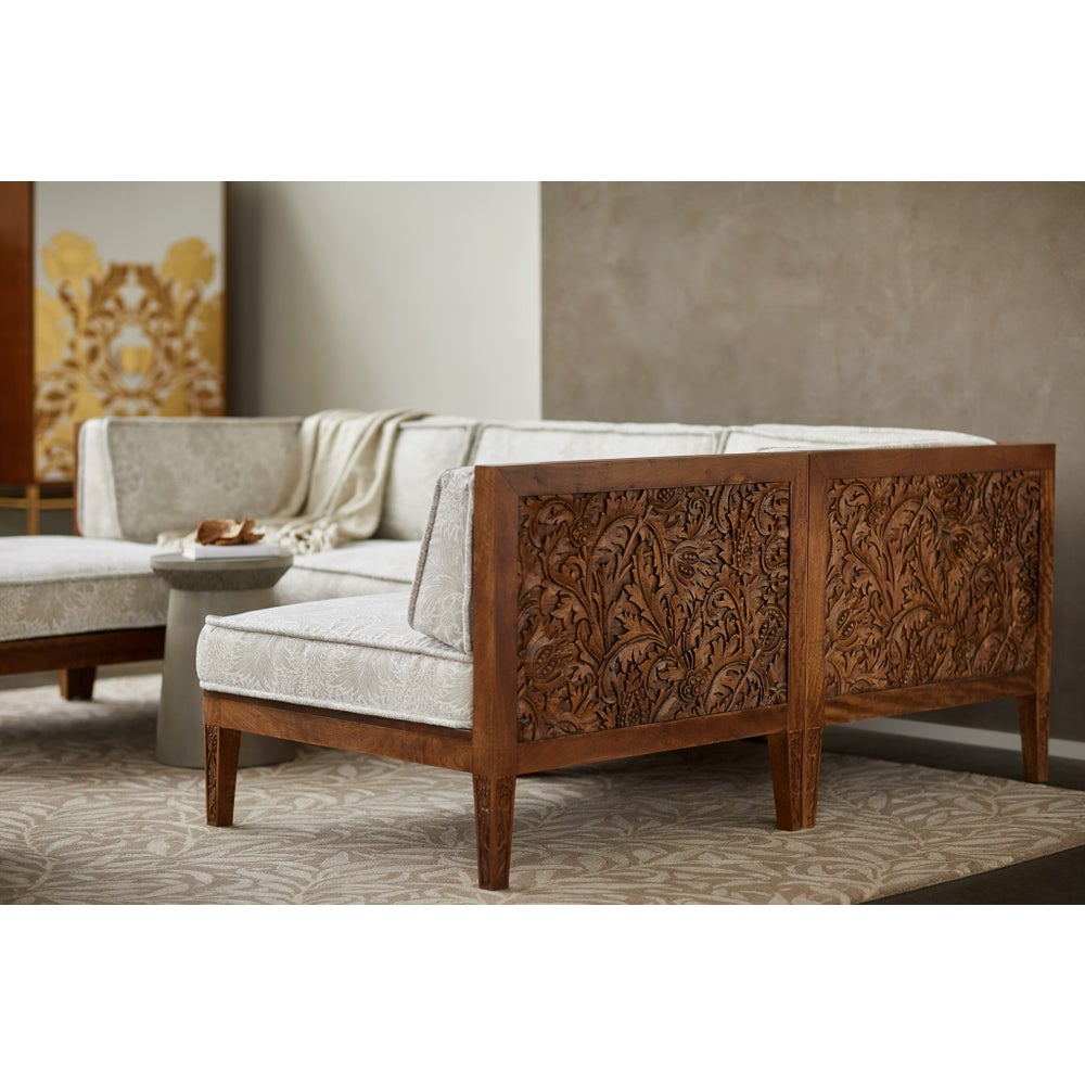 Thistle Slipper Chair in Natural