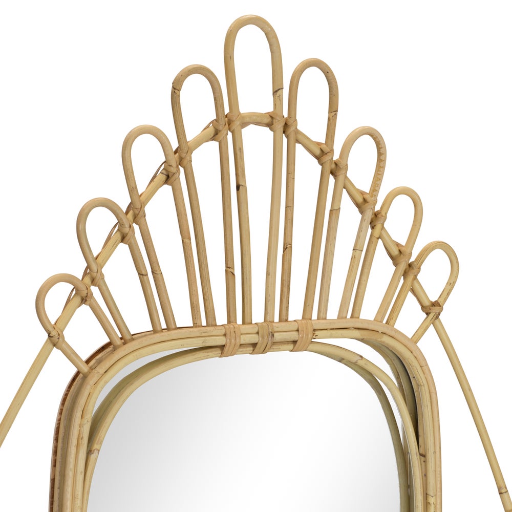 Victoria Mirror in Natural