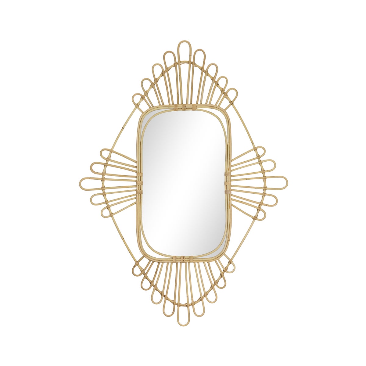 Victoria Mirror in Natural