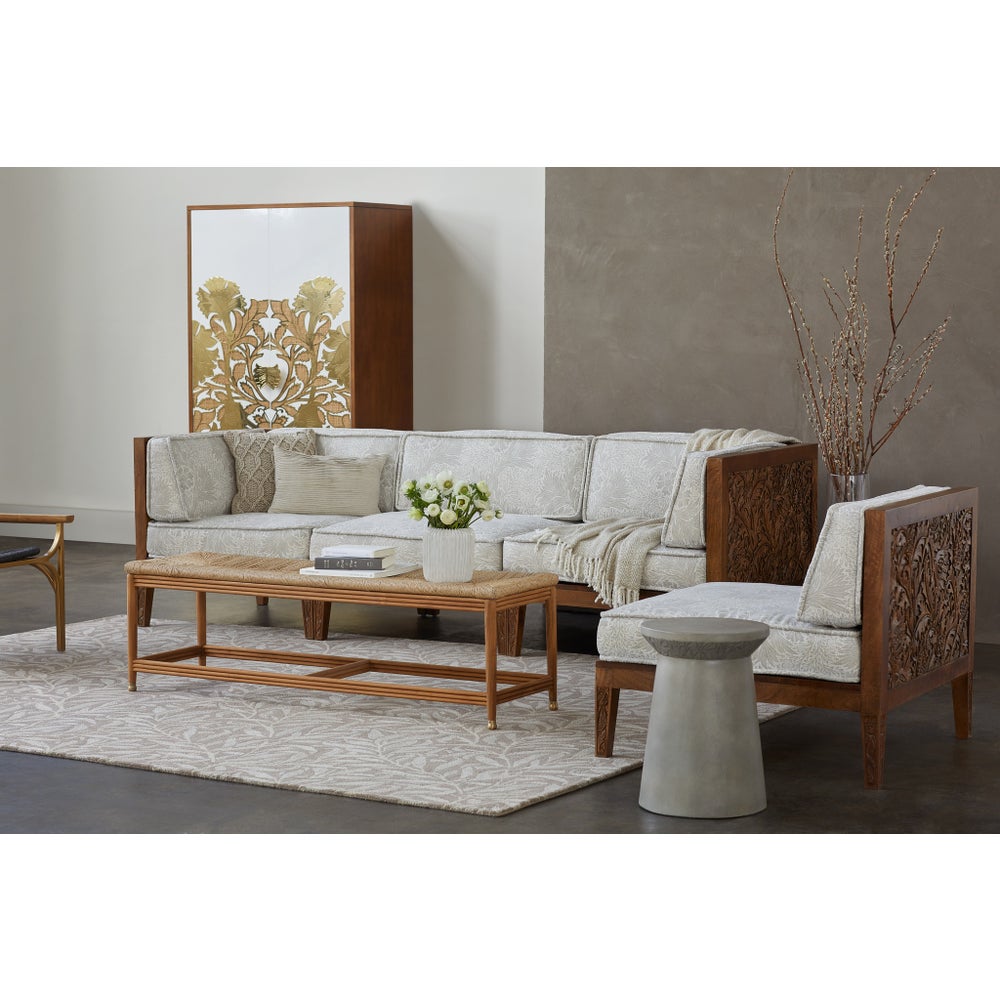 Thistle Slipper Chair in Natural