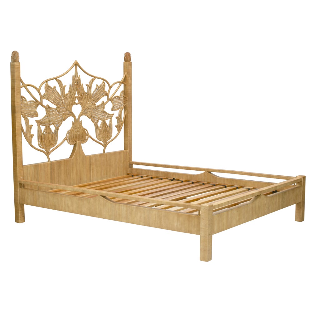 Artichoke Queen Bed in Natural