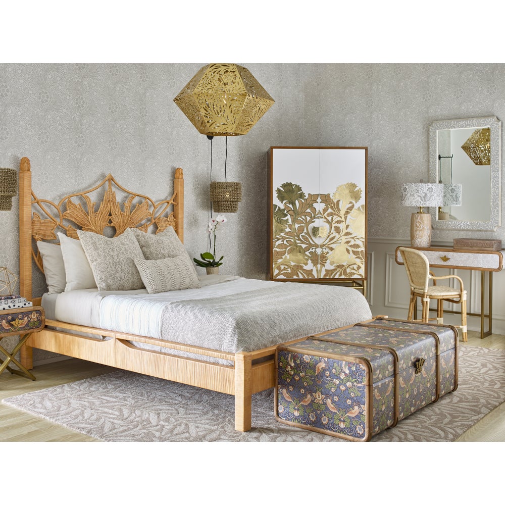 Artichoke Queen Bed in Natural