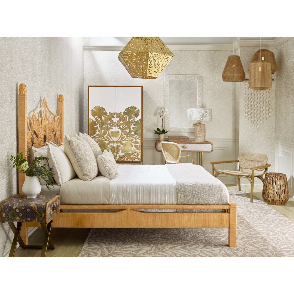 Artichoke Queen Bed in Natural