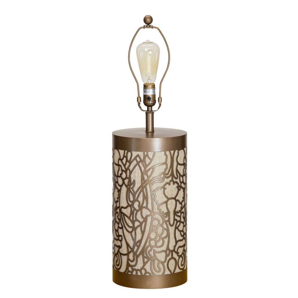 Daffodil Lamp in Whitewashed