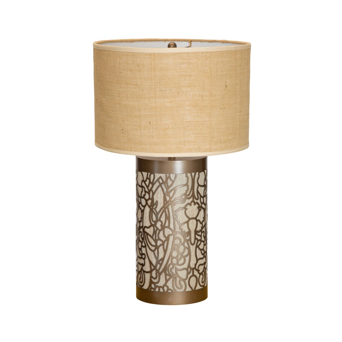 Daffodil Lamp in Whitewashed