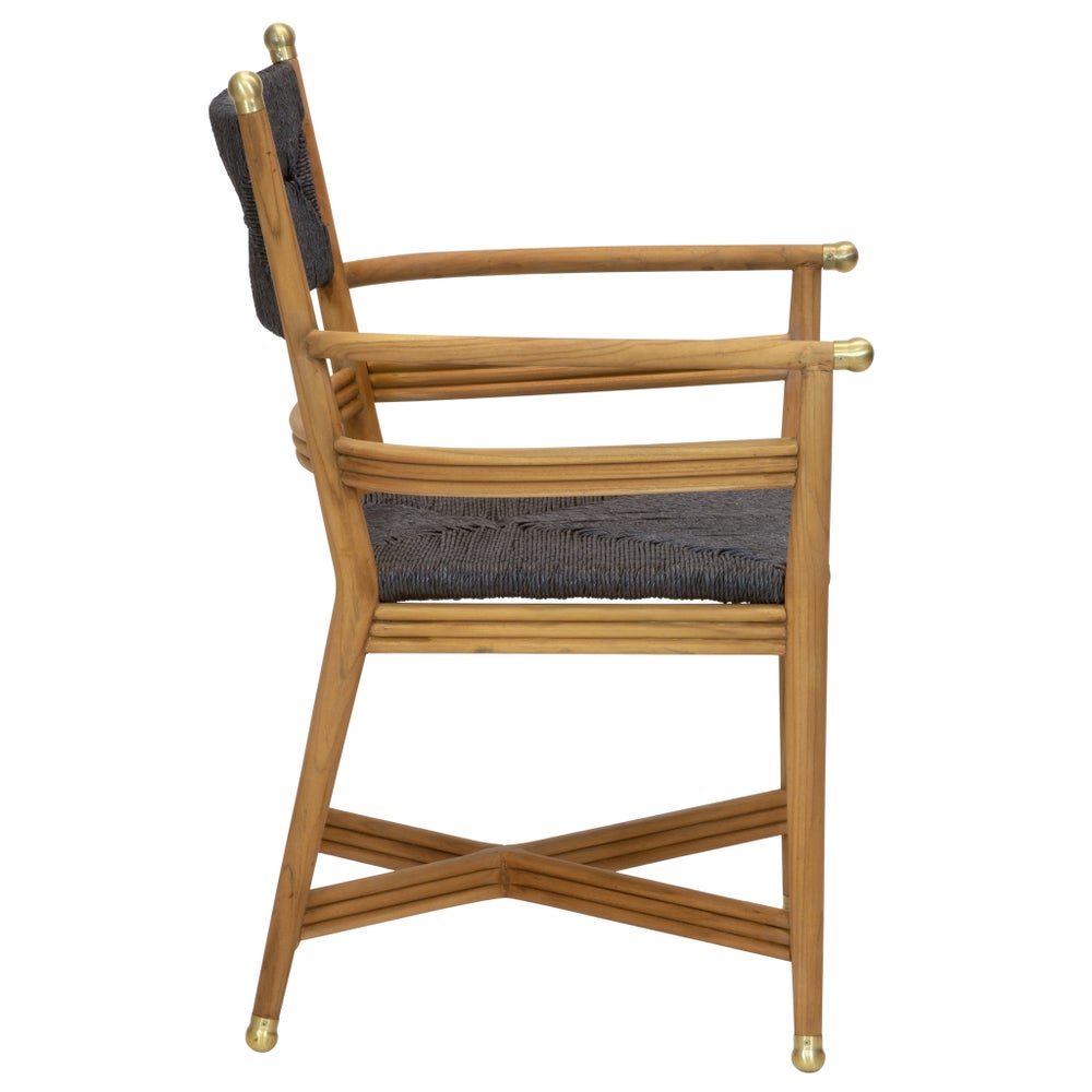 Kelmscott Arm Chair in Black