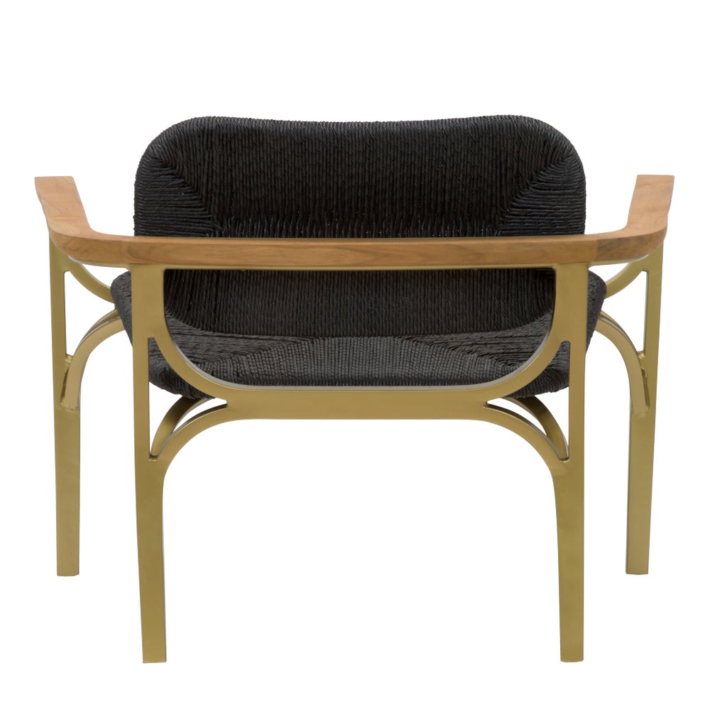 Kelmscott Lounge Chair in Black