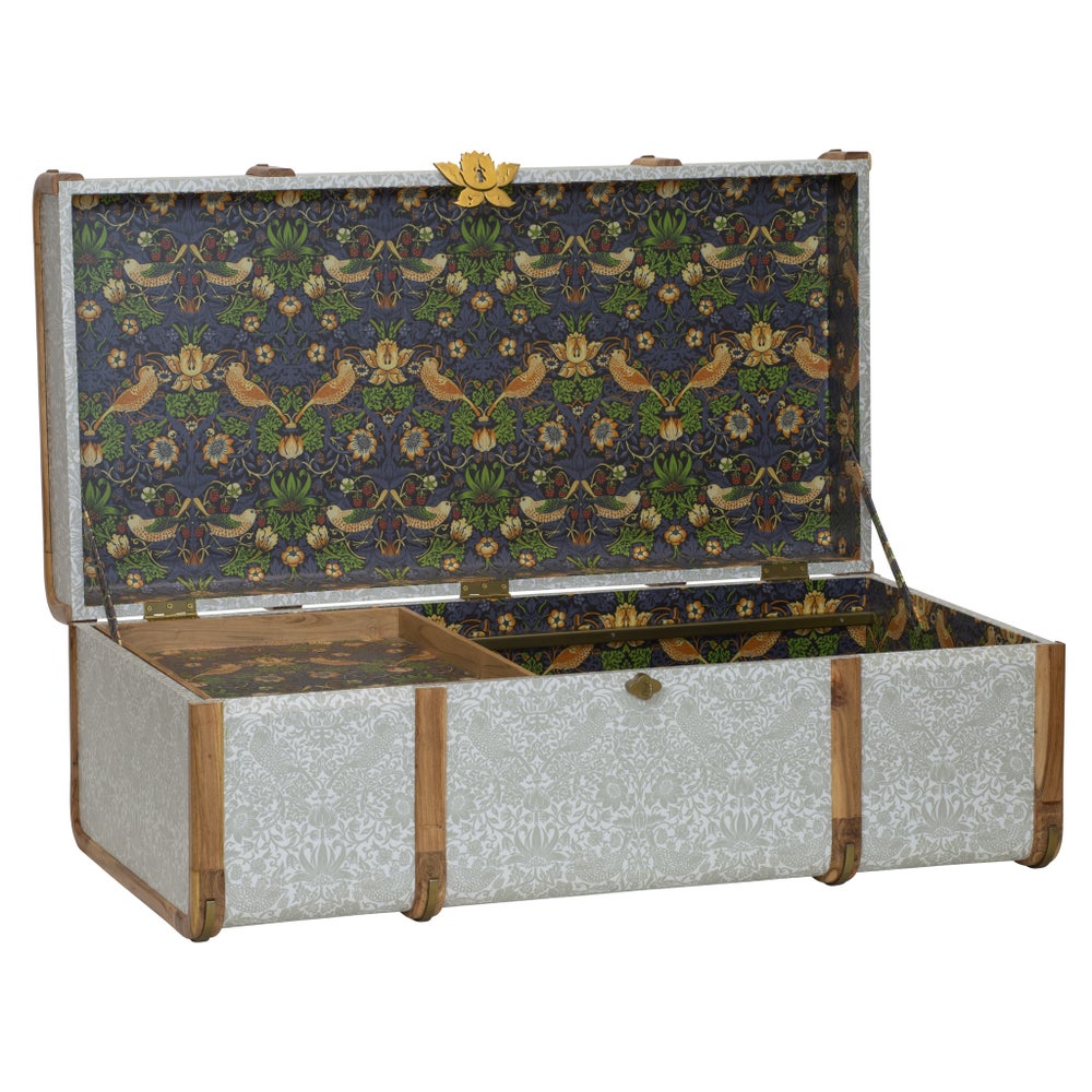 Strawberry Thief Trunk in Neutral
