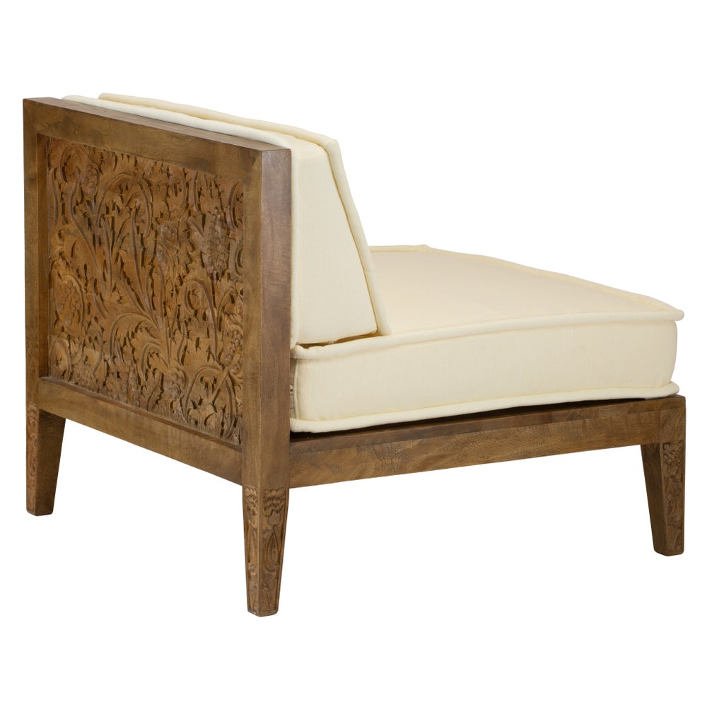 Thistle Slipper Chair in Natural