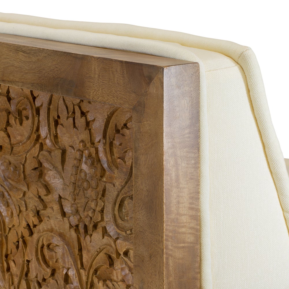 Thistle Slipper Chair in Natural